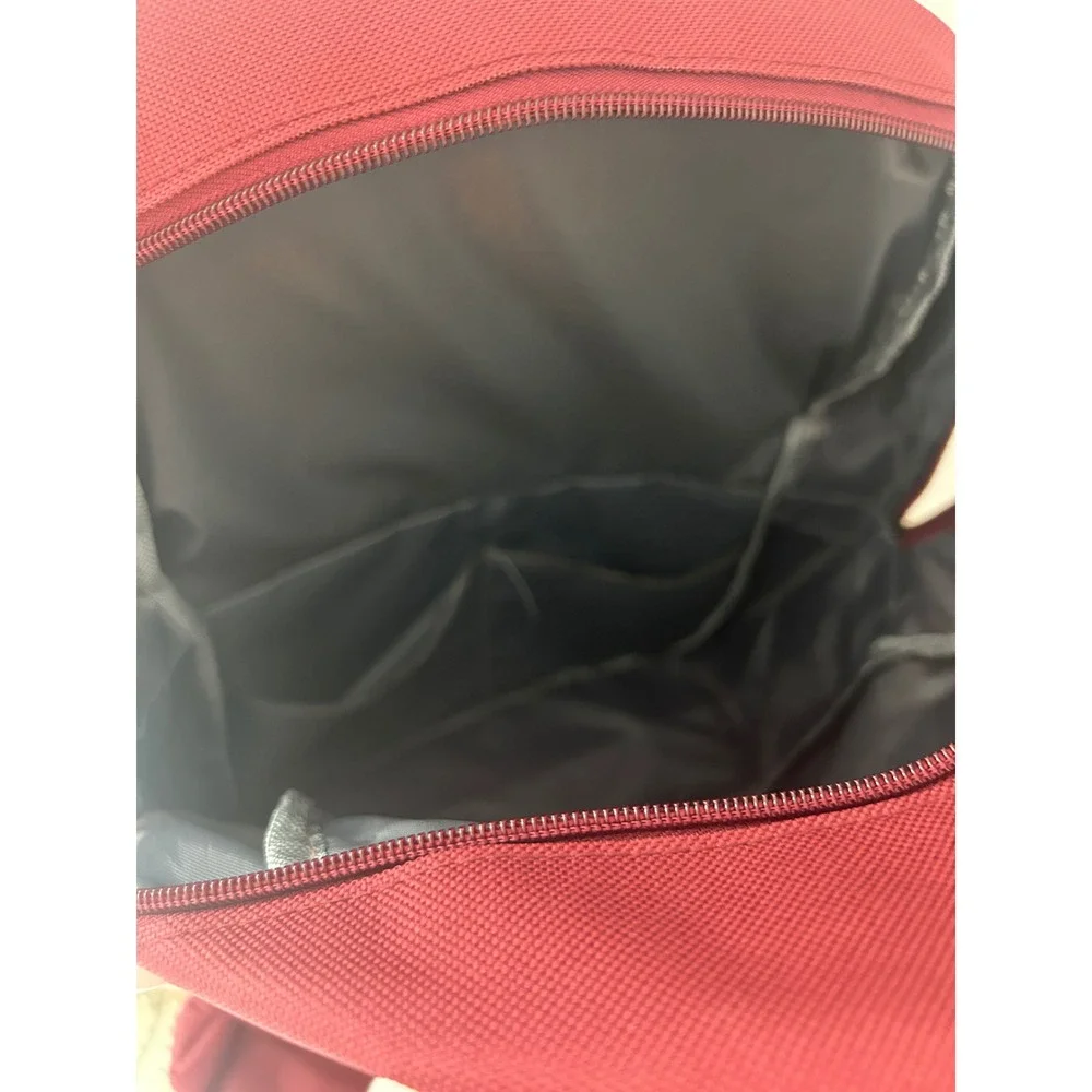 Lanshiyabag 5pc Backpack Set Maroon Burgundy School Travel Messenger Bag‎ Pouch